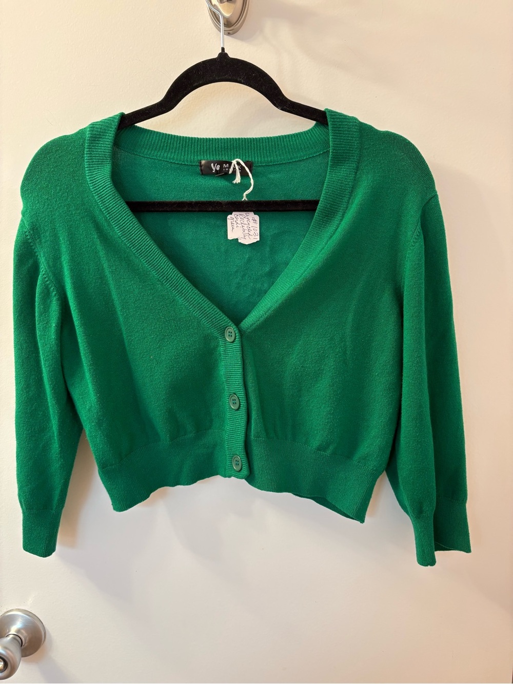 1X Upcycled Rockabilly Cardigan NWOT